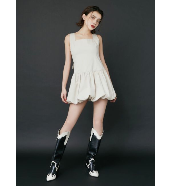 EVRIS「バルーンミニワンピース」|ワンピース|