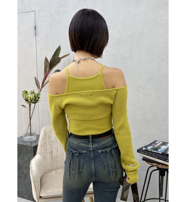 EVRIS「マルチウェイオフショルニットトップス」|ニット・セーター|