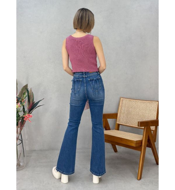 EVRIS「ハートカッティングニットトップス」|タンクトップ|