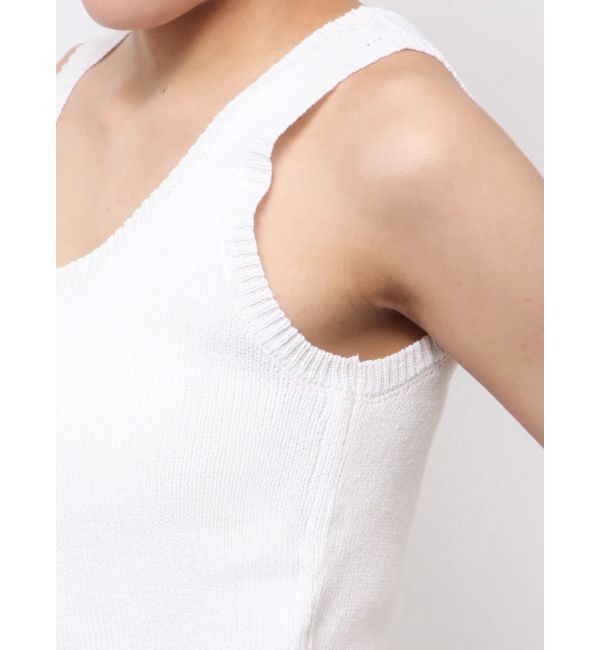 EVRIS「ハートカッティングニットトップス」|タンクトップ|