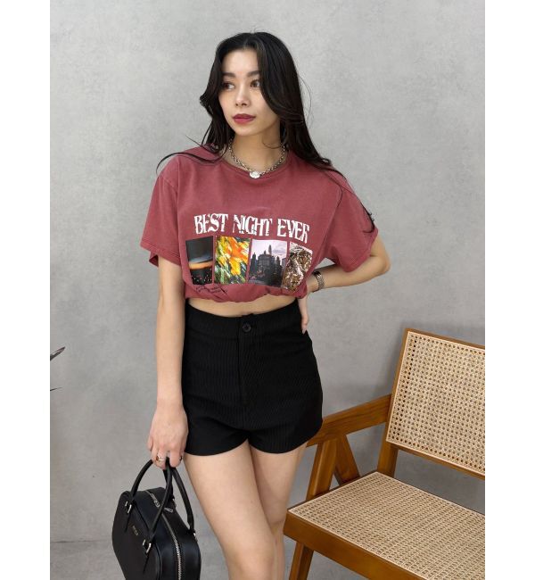 EVRIS「フロントフォトBIG Tシャツ」|Tシャツ・カットソー|