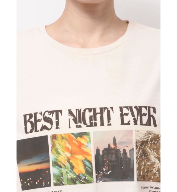 EVRIS「フロントフォトBIG Tシャツ」|Tシャツ・カットソー|