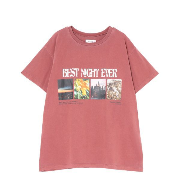 EVRIS「フロントフォトBIG Tシャツ」|Tシャツ・カットソー|