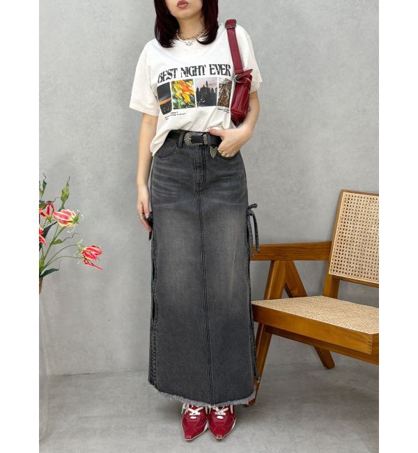 EVRIS「フロントフォトBIG Tシャツ」|Tシャツ・カットソー|