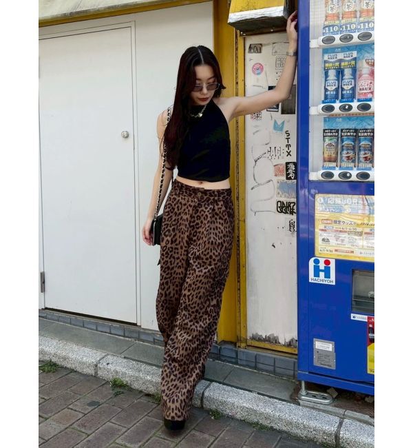 EVRIS「バックリボン ホルターネックトップス」|Tシャツ・カットソー|