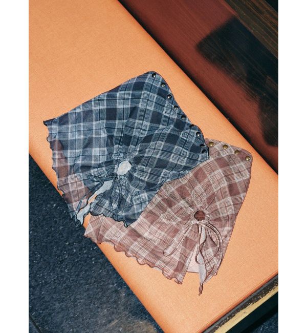 EVRIS「チェックベアトップ」|キャミソール|