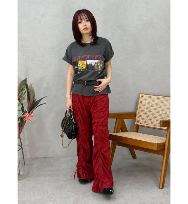 EVRIS「ドロストフレアパンツ」|その他|