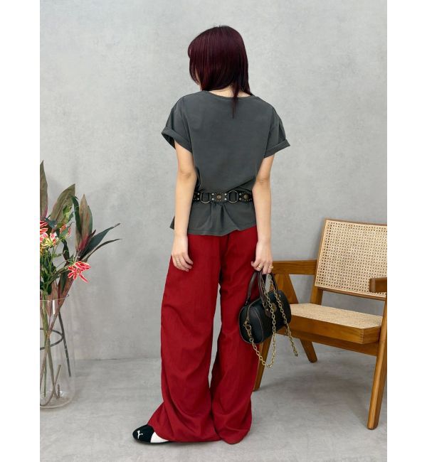 EVRIS「ドロストフレアパンツ」|その他|