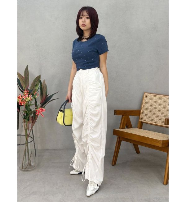 EVRIS「ドロストフレアパンツ」|その他|