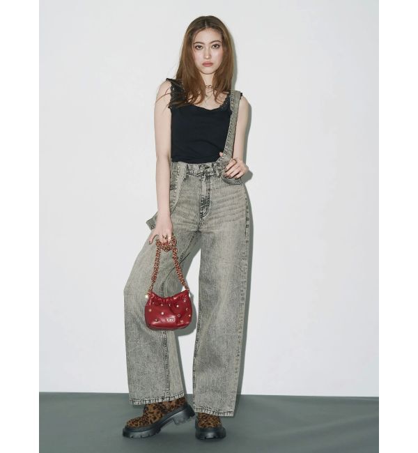 EVRIS「レースドッキングリブタンクトップ」|タンクトップ|