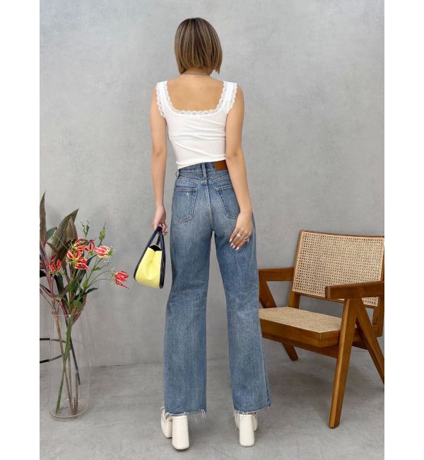 EVRIS「レースドッキングリブタンクトップ」|タンクトップ|