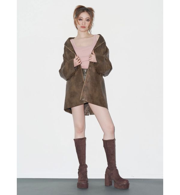 EVRIS「レースドッキングリブタンクトップ」|タンクトップ|