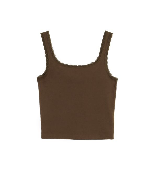 EVRIS「レースドッキングリブタンクトップ」|タンクトップ|