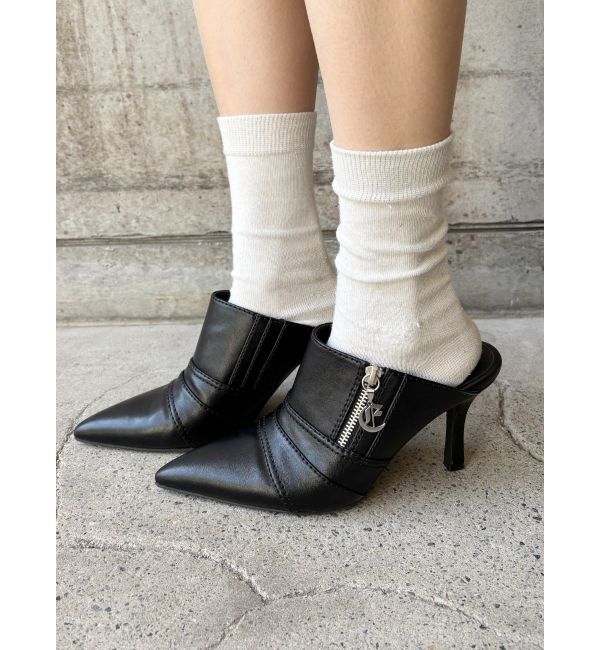 EVRIS「Eチャームポインテッドトゥミュール」|サンダル|