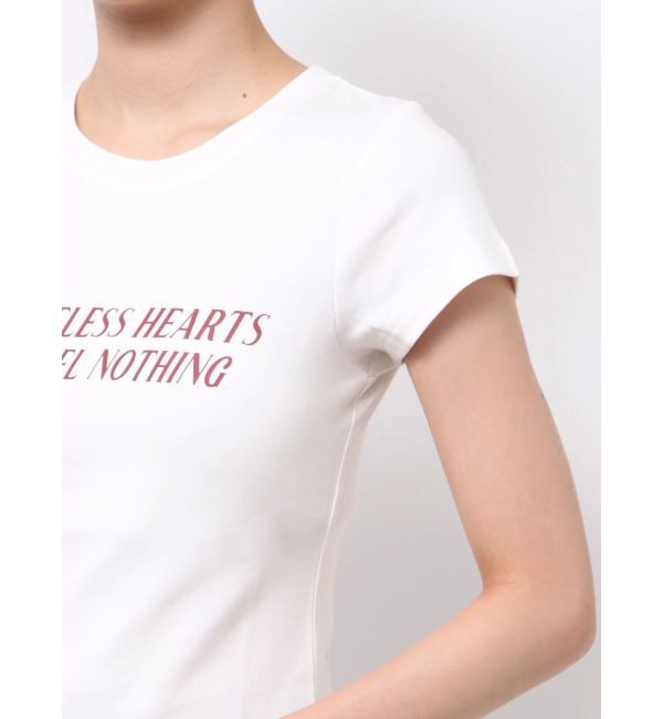 EVRIS「タイトグラフィックTシャツ」|Tシャツ・カットソー|