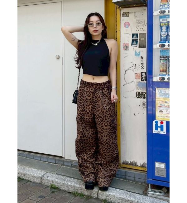 EVRIS「レオパードルーズカーゴパンツ」|その他|