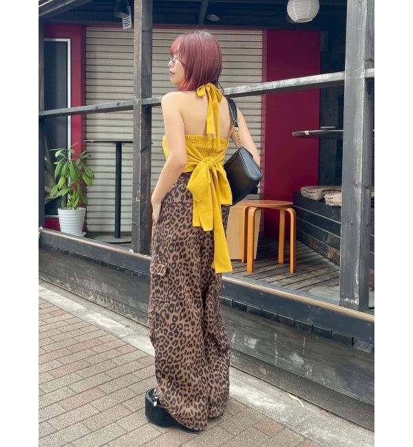 EVRIS「レオパードルーズカーゴパンツ」|その他|