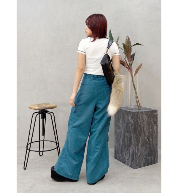 EVRIS「レオパードルーズカーゴパンツ」|その他|