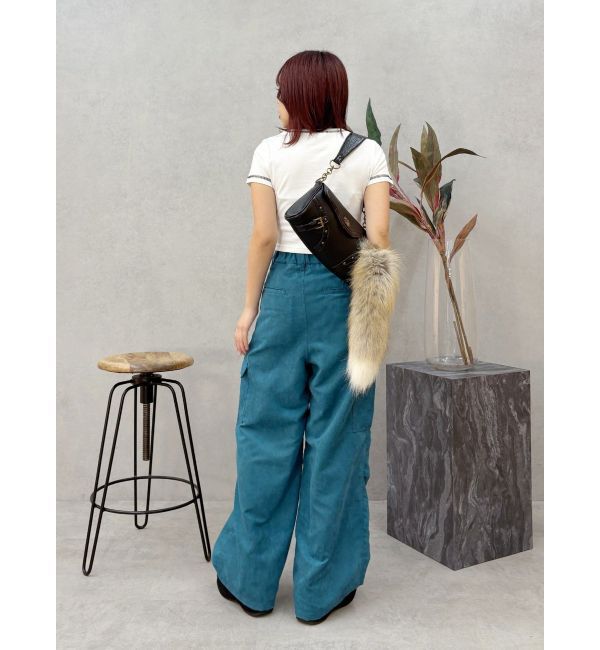 EVRIS「レオパードルーズカーゴパンツ」|その他|