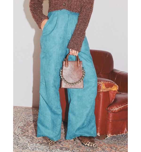 EVRIS「レオパードルーズカーゴパンツ」|その他|