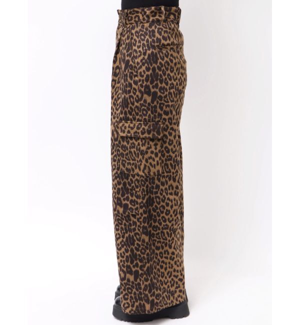 EVRIS「レオパードルーズカーゴパンツ」|その他|