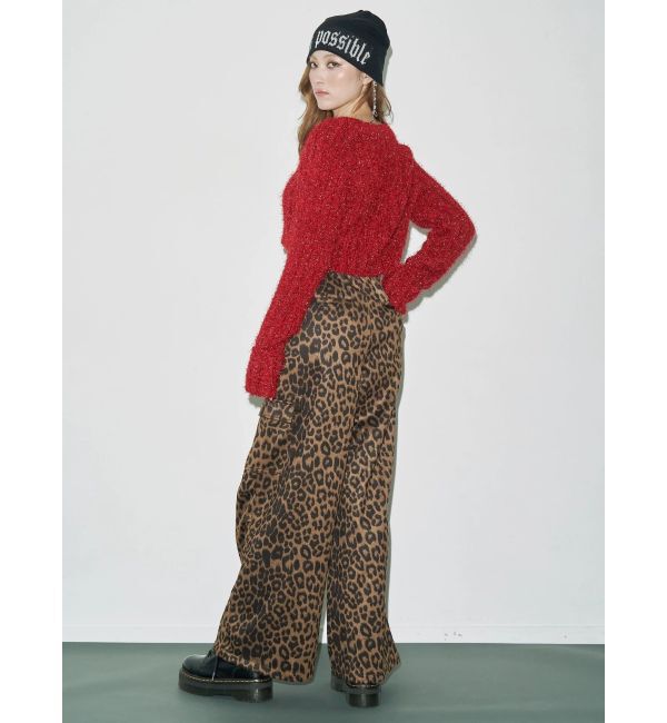 EVRIS「レオパードルーズカーゴパンツ」|その他|