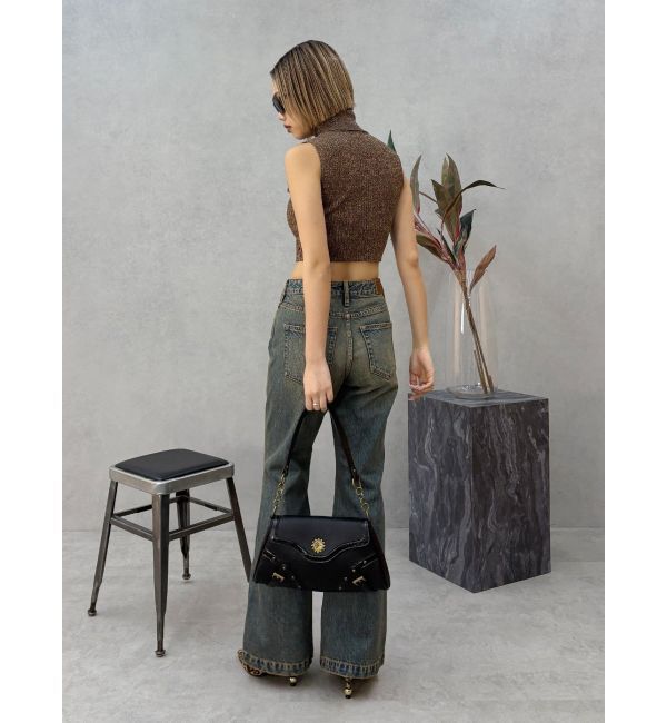 EVRIS「ラメニットノースリーブ」|ニット・セーター|