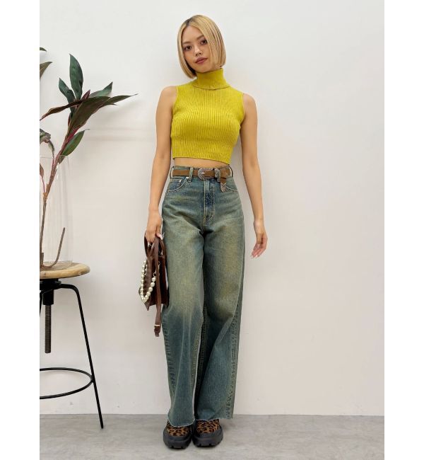 EVRIS「ラメニットノースリーブ」|ニット・セーター|