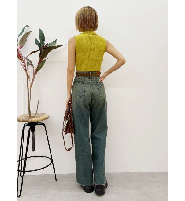 EVRIS「ラメニットノースリーブ」|ニット・セーター|