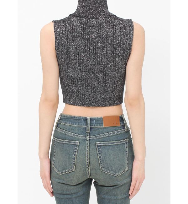 EVRIS「ラメニットノースリーブ」|ニット・セーター|