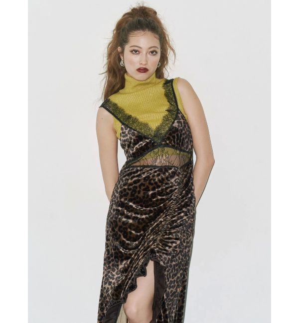 EVRIS「ラメニットノースリーブ」|ニット・セーター|