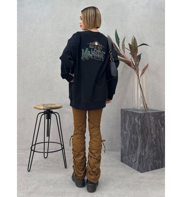 EVRIS「レースギャザーフレアレギンス」|その他|