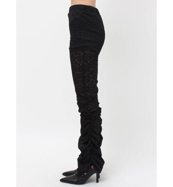 EVRIS「レースギャザーフレアレギンス」|その他|