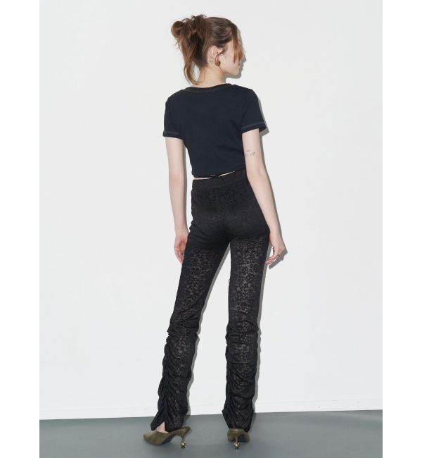 EVRIS「レースギャザーフレアレギンス」|その他|