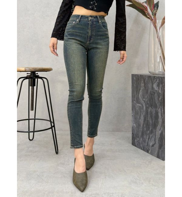 EVRIS「ヴィンテージライクストレッチスキニーデニムパンツ」|デニム|