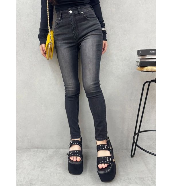 EVRIS「ヴィンテージライクストレッチスキニーデニムパンツ」|デニム|