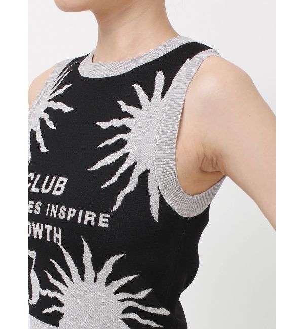 EVRIS「ジャガードグラフィックニットトップス」|ニット・セーター|