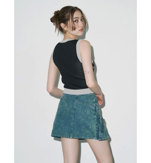 EVRIS「ジャガードグラフィックニットトップス」|ニット・セーター|