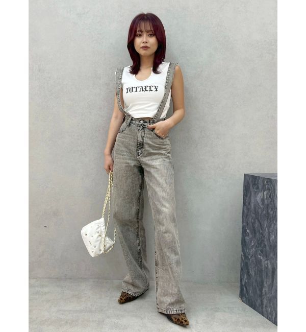 EVRIS「スタッズグラフィックタンクトップ」|タンクトップ|