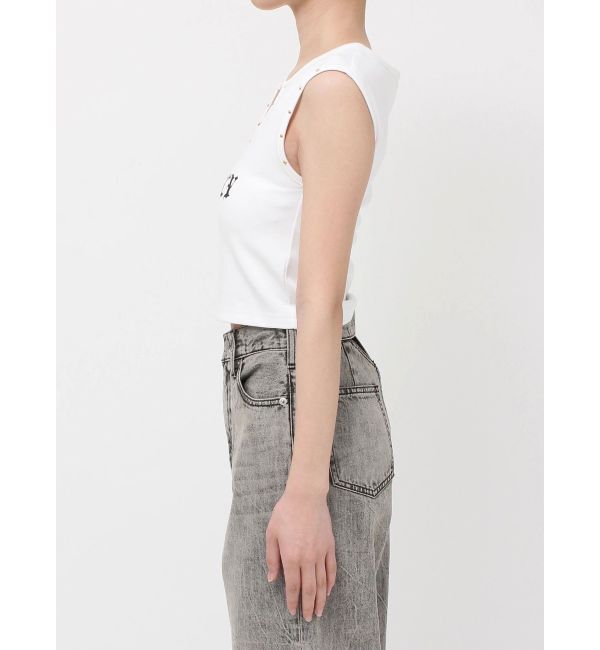 EVRIS「スタッズグラフィックタンクトップ」|タンクトップ|