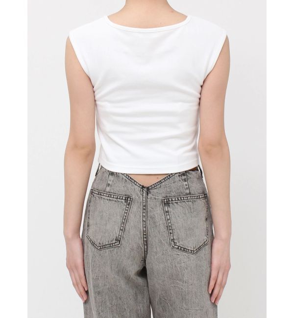 EVRIS「スタッズグラフィックタンクトップ」|タンクトップ|