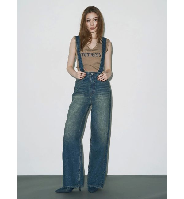 EVRIS「スタッズグラフィックタンクトップ」|タンクトップ|