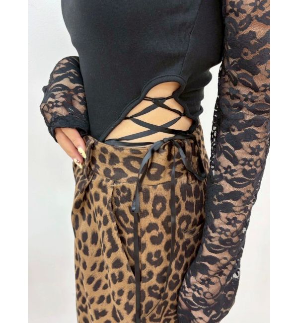 EVRIS「サイドレースアップデザイントップス」|Tシャツ・カットソー|