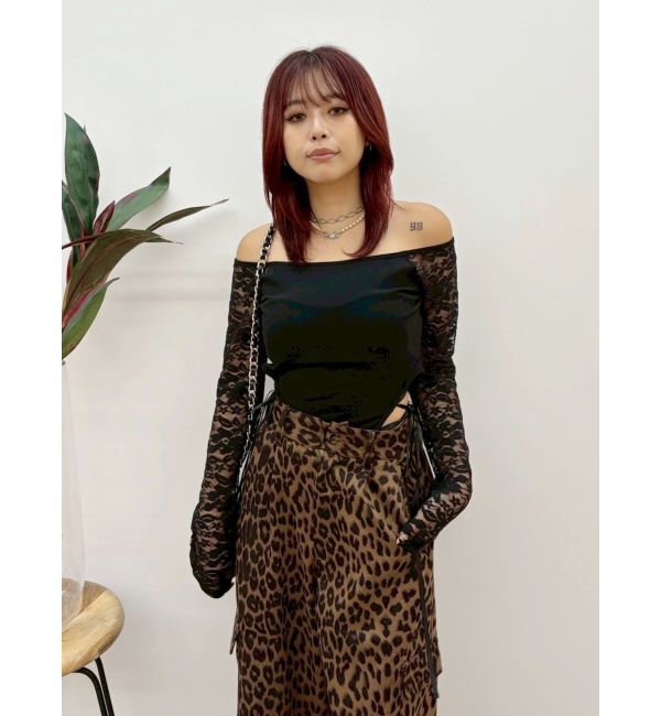 EVRIS「サイドレースアップデザイントップス」|Tシャツ・カットソー|