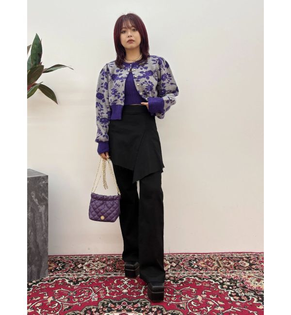 EVRIS「キルティングビジューチェーンミニBAG」|ショルダー・メッセンジャー|