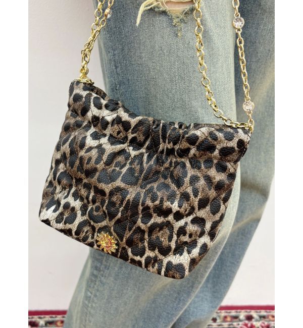 EVRIS「キルティングビジューチェーンミニBAG」|ショルダー・メッセンジャー|