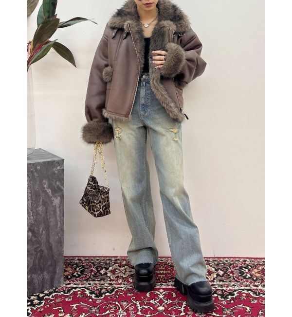 EVRIS「キルティングビジューチェーンミニBAG」|ショルダー・メッセンジャー|