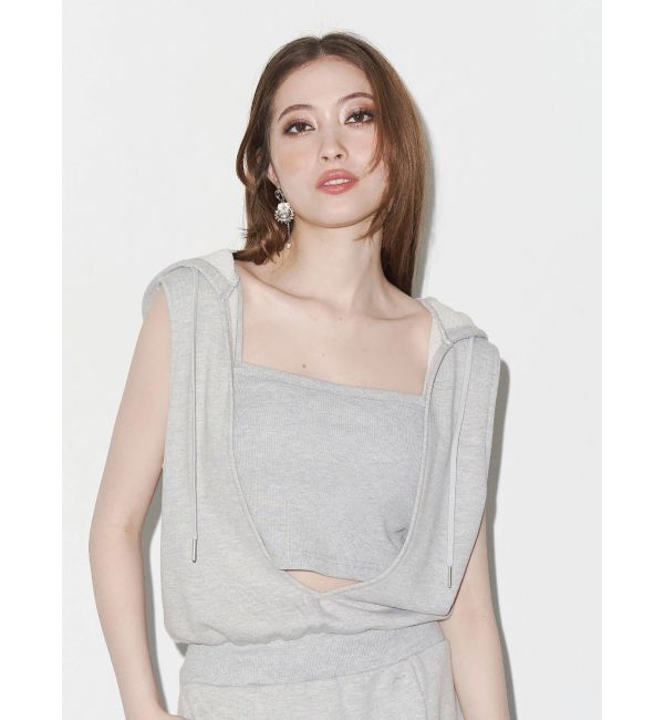 EVRIS「CLEAR HEART SUNNY ピアス」|ピアス|