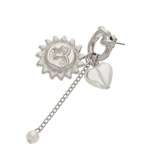 EVRIS「CLEAR HEART SUNNY ピアス」|ピアス|