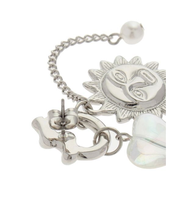 EVRIS「CLEAR HEART SUNNY ピアス」|ピアス|